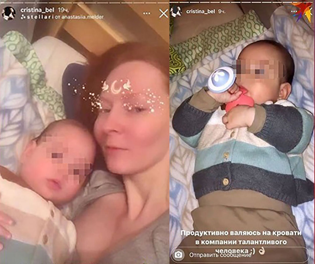 Дочь Жени Белоусова показала его первого внука