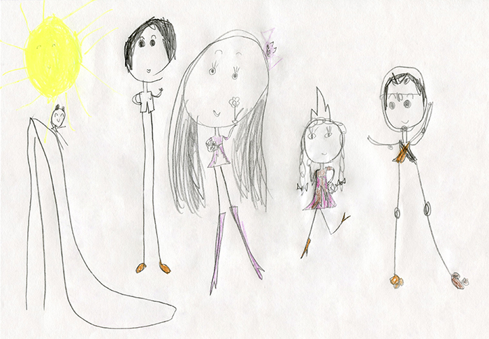 Что означают чересчур длинные ноги на детском рисунке: мнение психолога