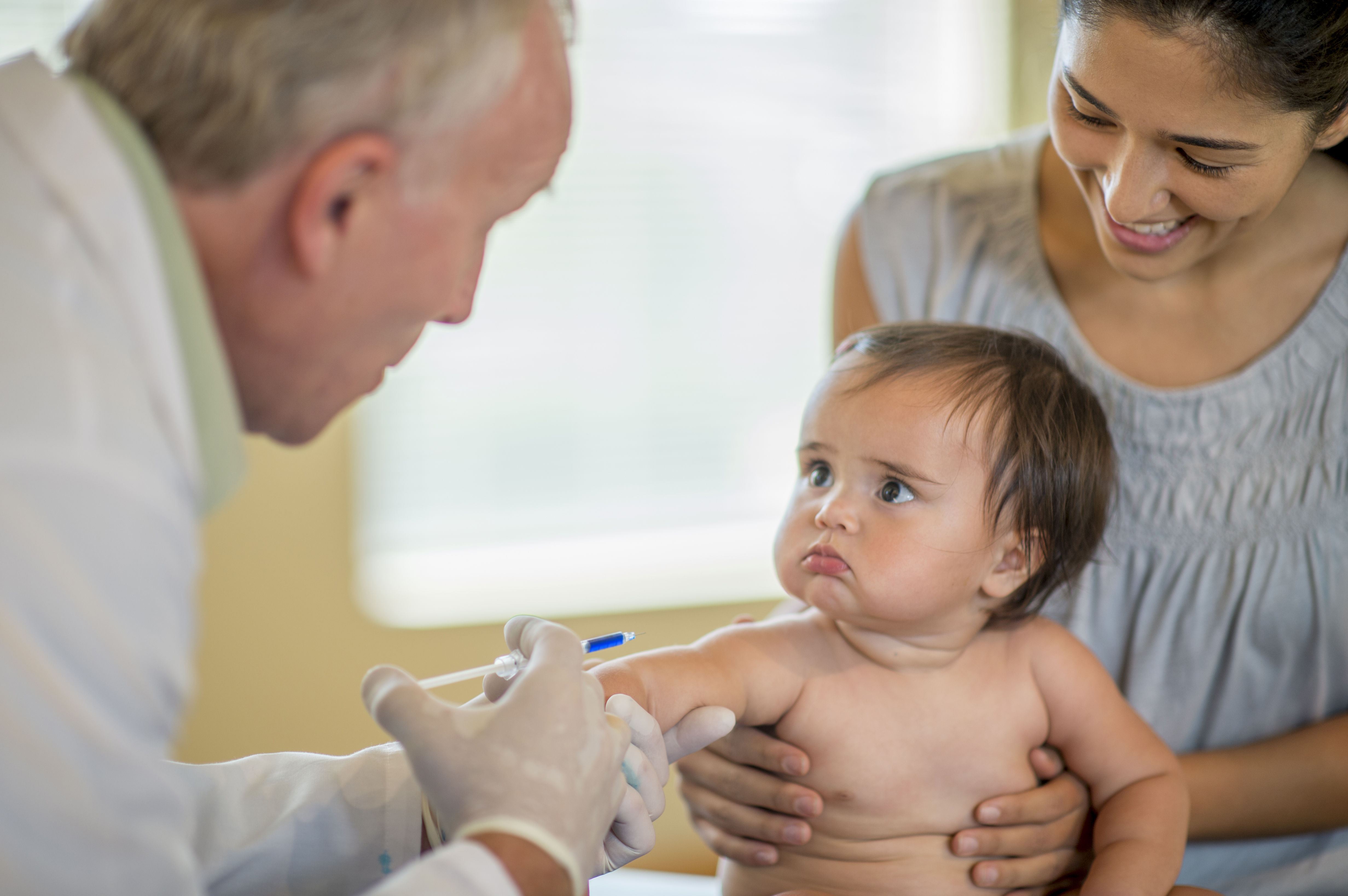 Осложнения после прививки у ребенка