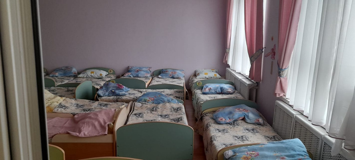 детский сад в России и за границей, разница, фото, спальни в детских садах