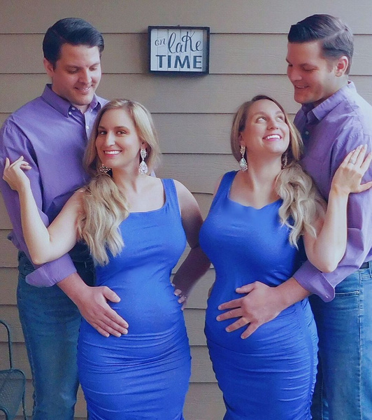 Сестры-близняшки вышли замуж за близнецов, и вот как выглядят их дети